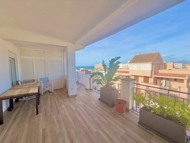 Renovated attic flat with large terrace in Can Pastillia